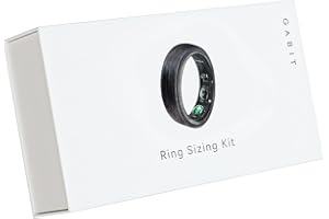 GABIT Smart Ring Sizing Kit | Size First Before You Buy | Includes 8 Sample Ring Sizes for Men, Women | Track Sleep, Fitness, Nutrition, Stress | Auto Workout Detection, AI Health Coach, Weight Loss4.1 out of 5 stars 376AED 10.00