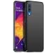 Produktbild NiaCoCo Kompatibel mit Samsung Galaxy A50 Hülle Harter PC Silikon stoßfest Ultra dünn Anti Scratch Telefon Schutzhülle zum Samsung Galaxy A50 Handyhülle-Schwarz