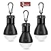 Produktbild Linkax Campinglampe LED Tragbare Zeltlampe Camping Lantern Glühbirne Set Camping Lampe Notlicht Wasserdicht mit Karabiner für Abenteuer,Angeln, Garage,Notfall,Stromausfall(3 Stück)