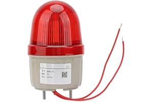 Fafeicy Luce LED Stroboscopica Lampeggiante di Emergenza, 220VAC Stroboscopica Segnalazione Lampeggiante di Emergenza Luce, Per Officina, Posto di Blocco
