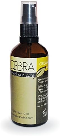 Cebra ethical skincare Organic Argan Oil - Responsibly Sourced - Cold Pressed Unrefined Undeodorised - 100 ml - Good allround skin and hair oil - great cuticle and nail oil - traditionally used on scars and stretch marks