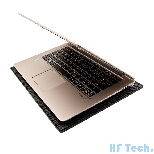 HFTEK® 5 Lüfter Cooling Pad Kühlpad bis 15 zoll USB Laptop Notebook Netbook OVP Neu (HFCPX5) - 2