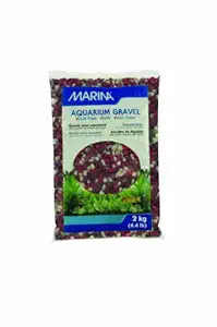 Marina Decorative Aquarium Gravel, 2 kg (Earth Tones)