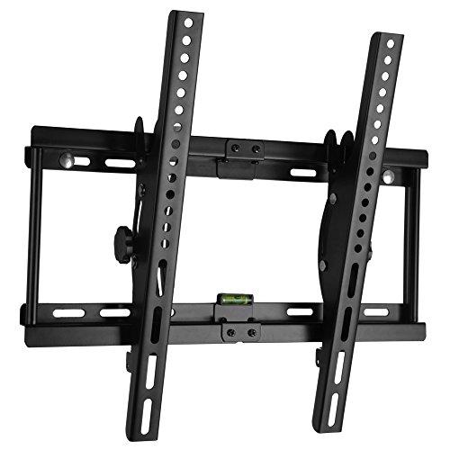 BPS TV Wandhalterung Neigbar Slim Flach Plasma LCD LED TFT Wandhalter für Fernsehhalterung mit 81-140cm(32 - 55") VESA / Lochabstand 100 x100-400 x400 universell passend für alle TV-Hersteller