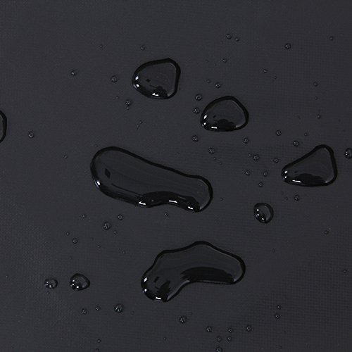 Songmics BBQ Grillabdeckung Abdeckhaube Φ71 X 68 cm 600D Oxford Gewebe GFC71B - 7