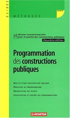 Programmation des constructions publiques gratuit Programmation des constructions publiques gratuit