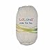 Produktbild Uni Wolle weiss 100% Polyacryl Wolle 50g - 135m, Garn zum Stricken & Häkeln, Marke: LaLuna®