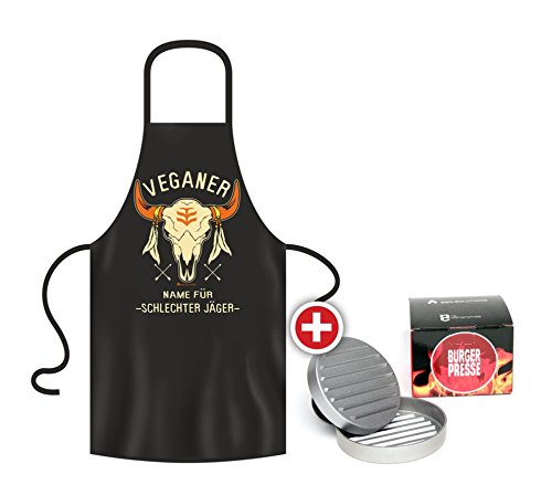 Preisvergleich Produktbild Rahmenlos Grillschürzen + No-Compromise Burgerpresse