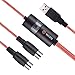 Produktbild YIYIXIN USB-Kabelschnittstelle Hochwertiger IN-Out-Kabelkonverter, professionelles PC/Laptop/Mac-zu-Musiktastatur-Adapterkabel für Home Music Studio