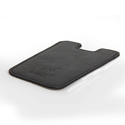 Hermitshell Trim Slim schütz PU Leder Tasche Sleeve etui Hülle Compact Größen für Microsoft Arc Touch Mouse schwarz - 4