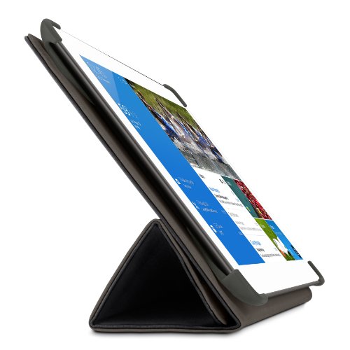 Belkin Tri-Fold Folio mit Magnetverschluss, Auto-wake für Samsung Galaxy Tab 4 bis 10,1 Zoll schwarz - 2