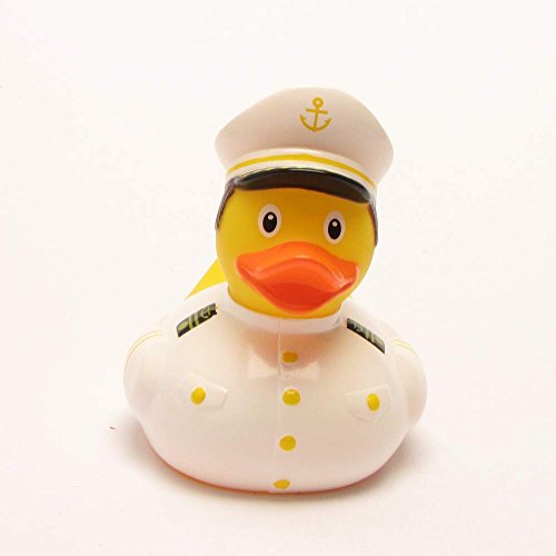 LiLaLu 8,5 cm Captain Ente Spielzeug (Mehrfarbig) - 2