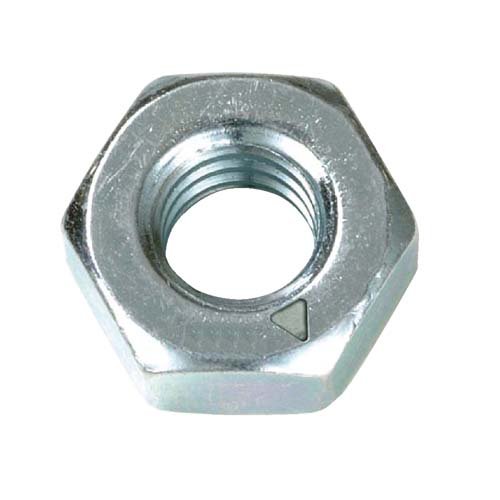 Metric Hexagonal (Hex) Full Nut Grade 8 Steel Zinc Plated M3.5 3.5mm (Pack of 100 nuts)
