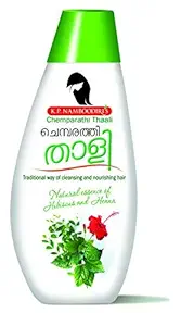 K. P. Namboodiris Hibiscus (Chemparathy Thaali) Hair Cleanser 4 X 100ml