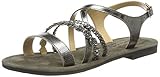  MUSTANG Damen 1323-801-20 Slingback Sandalen Grau (Dunkelgrau 20) 40 EU