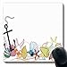 Produktbild Luancrop Mousepad Oblong Girl Anchor Vacation Sea Holidays Nautische Ferien Sailor Ship Sportboot Design Tags Büro Computer Laptop Notebook Mauspad, Rutschfester Gummi