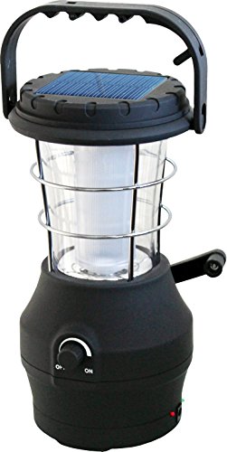 POWERplus Hippo 24 LED Dynamo Solar Camping Laterne und Powerbank