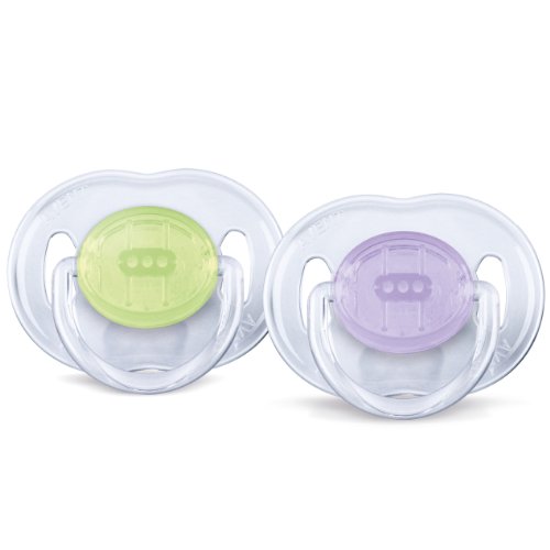 Philips AVENT SCF170/18 Translucent Soother (0-6 Months - 2-Pack)