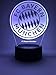 Produktbild Offizielle FC Bayern München 3D Lampe Original Zubehör 2018-2019
