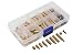 Produktbild avc-shop 120-teiliges Abstandshalter/Distanzbolzen/Spacer Sortiment in Kunststoffbox, Größe: M2,5 - ideal geeignet für Raspberry Pi und Co.