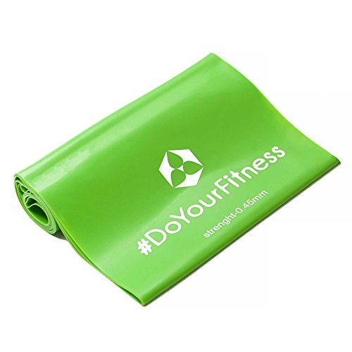 3er-Set Fitnessbänder »Lavana« / Sportband, Trainingsband in den Farben und Stärken gelb 0,35 leicht / grün 0,45 mittel / rot 0,55 kräftig - 6