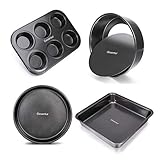 backform rund set Ergebnis: Antihaftbeschichtung sorgt für mühelose Lebensmittelfreigabe; backofengeeignet bis 220 Grad F