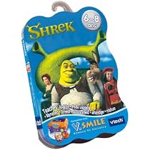 Cartouche De Jeu V.Smile Motion Shrek 4 - VTech - Jeu Éducatif Enfant 4-7 Ans