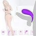 Produktbild Massagegerät Vibration Pnis Ring Lock Fne Ring Wasserdicht Männlicher Ring Massage Erwachsenes Spielzeug Spielen Stmulators Things for Men Sicherheit (Color : Purple)