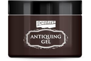 Zita´s Creative Antik-Effekt Gel 150ml - braun. antikfarbe, vintage farbe, antique paint, antiquing gel