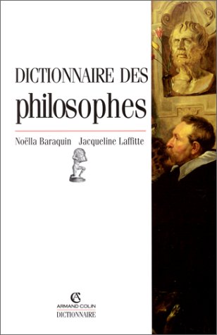 couverture de : Dictionnaire des philosophes