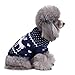 Produktbild CHIYEEE Weihnachtspullover für Hunde und Katzen Weihnachten Hundepullover Warm Hundepulli Winter Strickpullover Sweater M