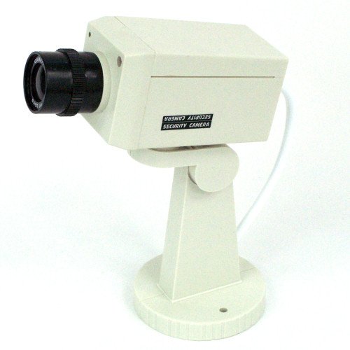 Kameraatrappe mit LED-Licht - Kamera DUMMY - Kamera Atrappe - Überwachungskamera Kameraatrappe mit LED-Licht - Kamera DUMMY - Kamera Atrappe - Überwachungskamera