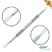 YNR® Blackhead Remover Tool Kit 2 in 1 Comedone Extractor Set Professional Acne Pimple Blemish Removal Tools Dermatologist Grade Stainless Steel for Facial Skin Care Whitehead Popping Zit Removing
