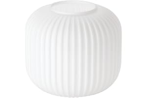 ORION LIGHTSTYLE Verre de lampe coloré de rechange pour lampe de table, lampe de plafond Ø20cm H18cm, opale mat