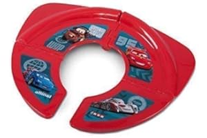 KINDERWELT Bambini Pieghevole Viaggio Alzata Wc Allenamento Toilette Klapp-Toalettensitz Disney Cars