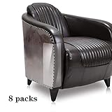 flexible decorative appliques * [DESMONTABLE]: los protectores de muebles vienen en un conjunto de 8, puede proteger los muebles contra daños.Y los prácticos sujetadores de pernos de tornillo son rápidos y fáciles de desconectar para poder reutilizarlos.