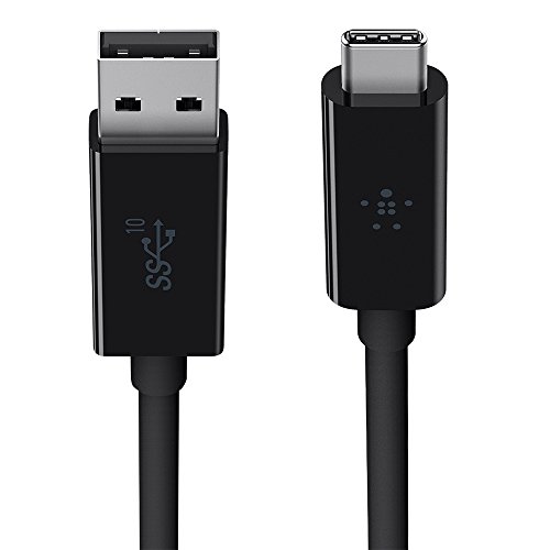 Belkin USB 3.1 USB-C auf USB-A Kabel (0,9m, 10 Gbit/s, 60W/3A, geeignet für Smartphones, Tablets, PCs, Laptops, kompatibel mit Thunderbolt 3) schwarz - 2