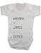 Personalised Parents Names Plus Equals Baby Name Equation Cute Digital Text Style Custom Baby Onesie Vest