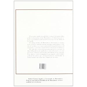 Libros de matemáticas y astronomía en biblioteca Monasterio Yuso...