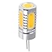 Produktbild DC 12V 7.5W Dimmbare G4 COB LED Lampe für Spotlight Kronleuchter Lampe (WW)