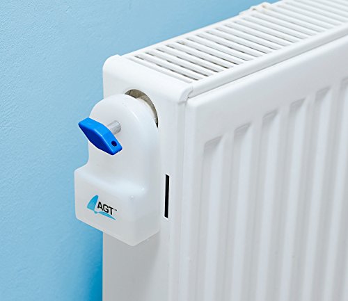 AGT Manueller Heizkörper-Entlüfter mit integriertem Wasserbehälter, 80 ml - 3