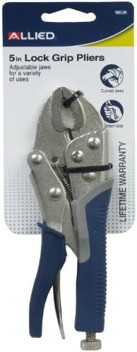 Allied Tools 90539 5" Lock Grip Pliers with Cutter, 5 Inches