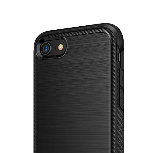 Ringke Funda Apple iPhone 8  iPhone 7  Onyx   Fuerza el  stica  Durabilidad Flexible  Duradero Antideslizante Gota protecci  n  TPU Defensivo para Apple iPhone 8  iPhone 7 - Negro Black
