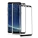 Produktbild [2 Stück] Samsung Galaxy S8 Plus Schutzfolie Panzerglas,YSYS 3D Gebogen gehärtet [Blasenfreie] [9H Härte] [HD klar] [Anti-Kratzen] [Einfache Installation] Glas Bildschirm Film für Samsung Galaxy S8 Plus - Schwarz