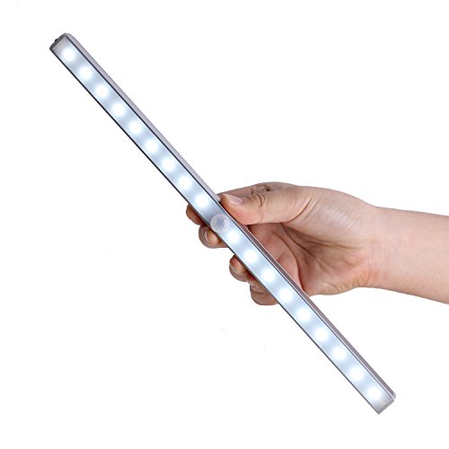 Unigear Schrank Licht mit USB Kabel wiederaufladbare LED Leiste