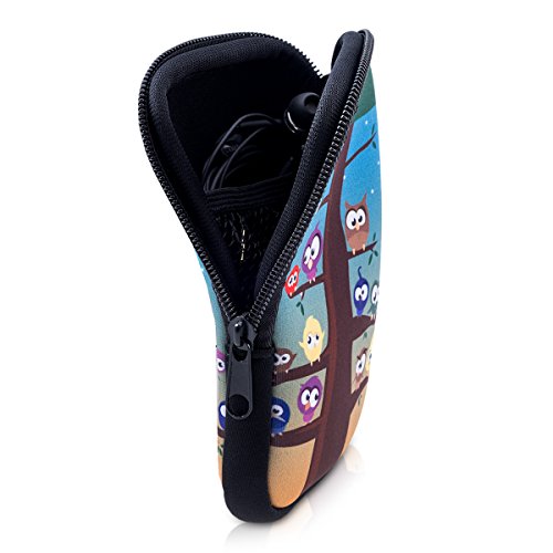 kwmobile Funda para m viles M - 5 5 - Estuche de Neopreno con Cierre para m vil - Carcasa con dise o chouettes arbre reviews kwmobile Funda para m viles M - 5 5 - Estuche de Neopreno con Cierre para m vil - Carcasa con dise o chouettes arbre