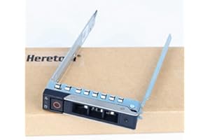 Heretom 2.5Inch SAS/SATA SFF Hard Drive Tray Caddy Hot-Plug for Dell 14Gen PowerEdge R340 R440 R540 R640 R740xd2 R6415 R7415 R7425 C6420 R840 R940xa