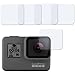 Produktbild 5 x Schutzfolie Frontscheibe klar/wie unsichtbar für Gopro Hero 6 Black