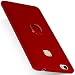 Produktbild Huawei Honor Note 8 Hülle, Forhouse Ultra Slim Fit [Hard PC] Schutzschale [236 Drehring Kickstand] Mattierte Matt Back Case Schock-Absorption RückenHülle für Huawei Honor Note 8 (Rot)