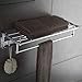 Produktbild O&YQ Bad- / Küchenzubehör Bad Regale Rack Wandhalterung Lagerung Handtuchhalter Wasserdicht Faltbarer Raum Aluminium, 3 Größen, Silber,